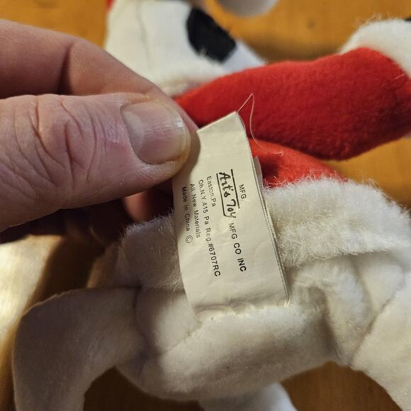 Chick-fil-A Christmas Cow Plush Stuffed Animal Santa Suit Holiday Toy Promo - Picture 9 of 10